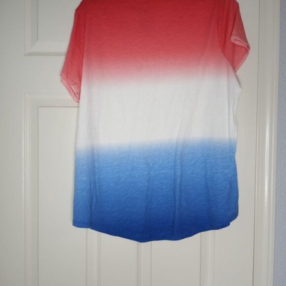 SonomaGoodsForLifeTheEveryDayTeeXL CottonBlendShortsl ColrBlockdWomen's T-shirt. - Picture 8 of 8